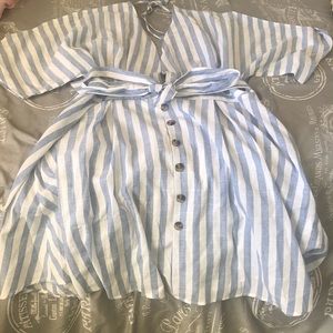 Lightweight stripped Dress